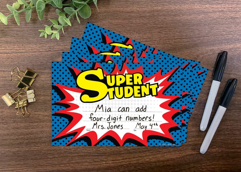 Teacher Created Resources Superhero Super Student Awards (5569) - Image 2